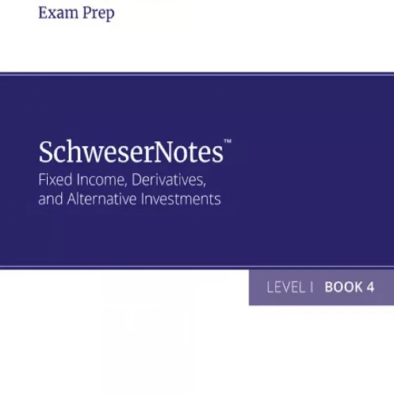 2022 CFA© Level I SchweserNotes Book 1,2,3,4,5