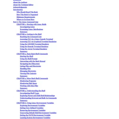 Linux Command Line and Shell Scripting Bible