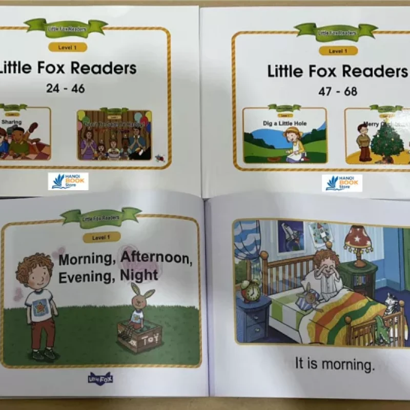 Little Fox Readers Lever 1 Single - Sách A5 chất lượng cao (Tặng kèm File Nghe)
