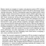 Machine Learning and Optimization Techniques for Automotive Cyber-Physical Systems