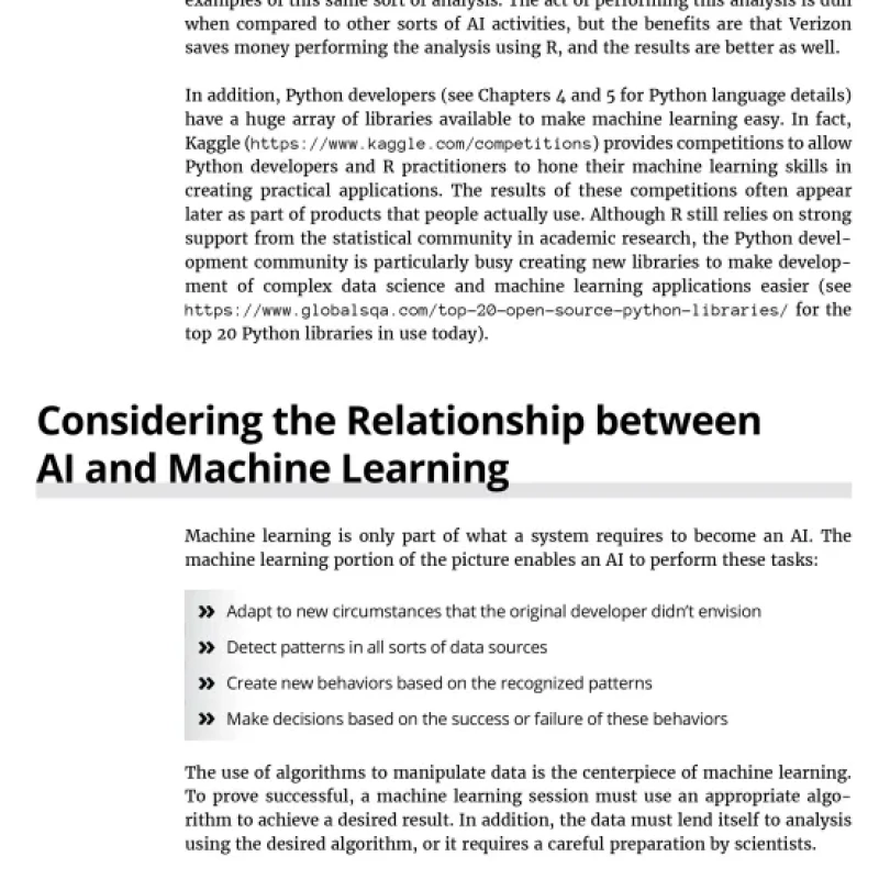 Machine Learning For Dummies