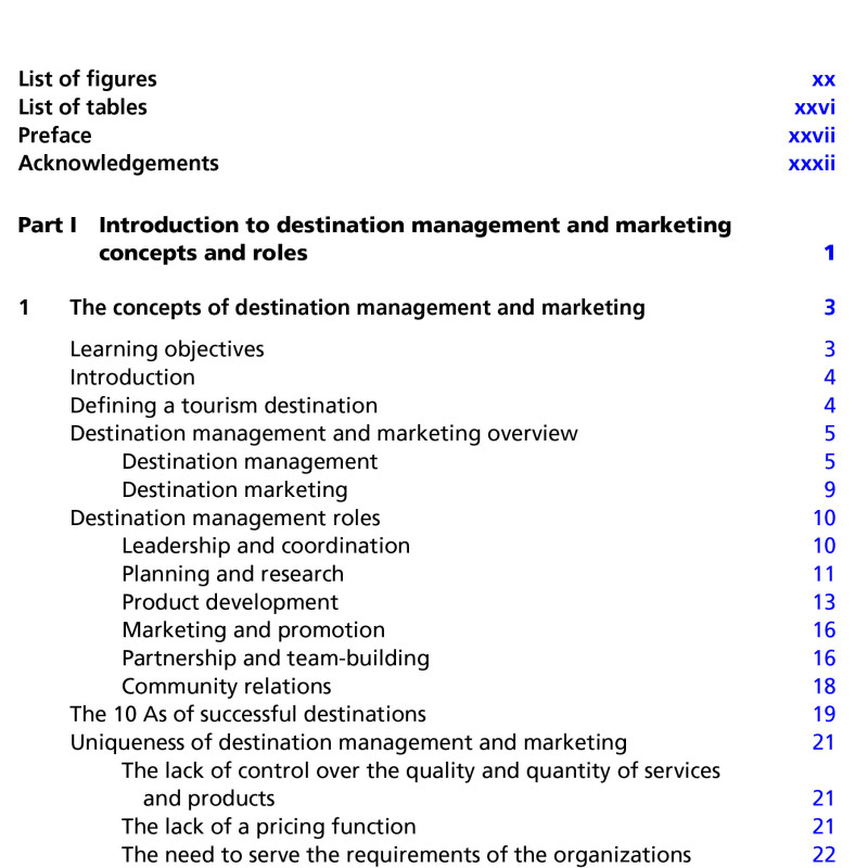 Sách Marketing and Managing Tourism Destinations