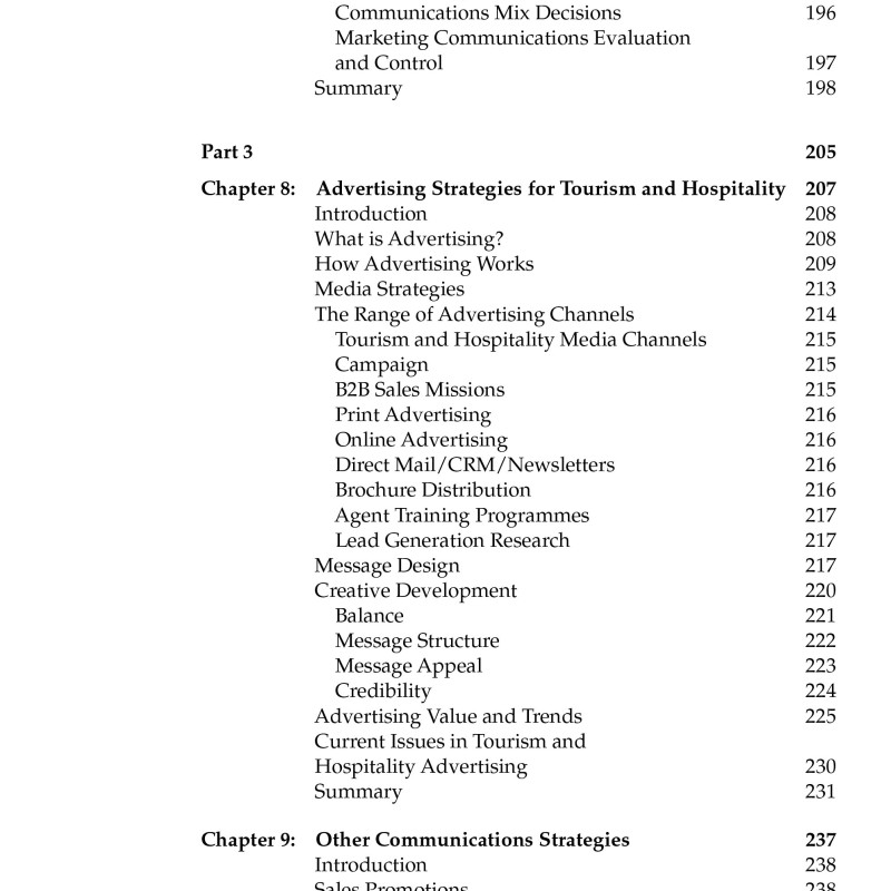 Sách Marketing Communications in Tourism and Hospitality - Concepts, Strategies and Cases