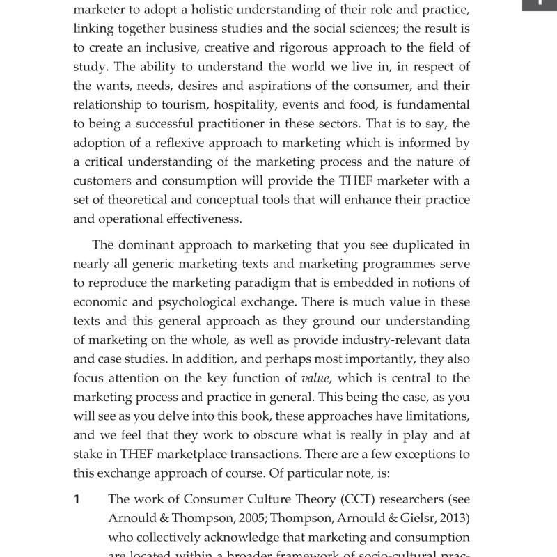 Sách Marketing in Food, Hospitality, Tourism, and Food