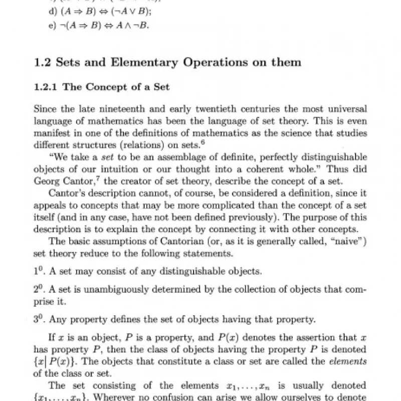 Mathematical Analysis I