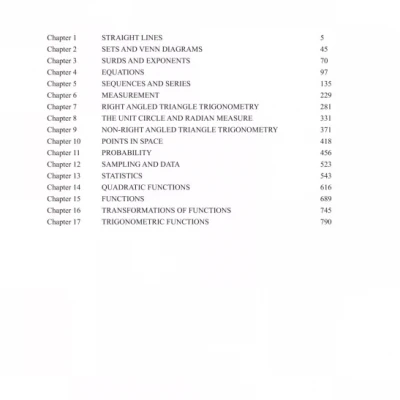 Mathematics - Core Topics HL 1