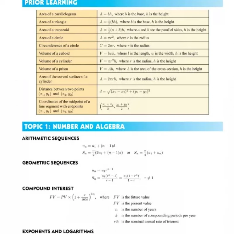 Mathematics REVISION GUIDE