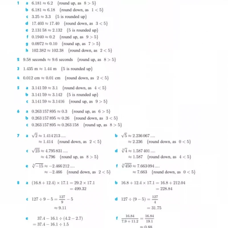 Mathematics WORKED SOLUTIONS