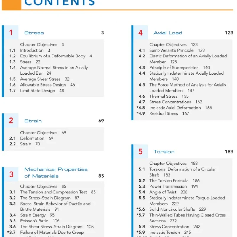 Mechanics of Materials 10th Edition