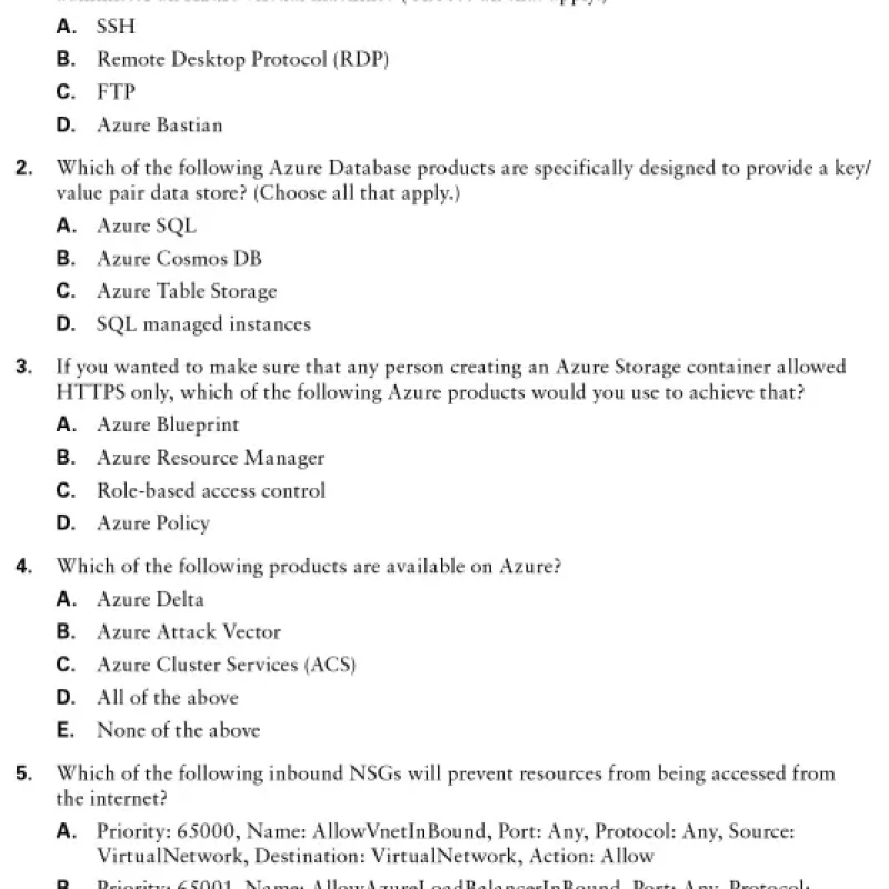 Microsoft Azure Architect Technologies and Design Complete Study Guide Exams AZ-303 and AZ-304