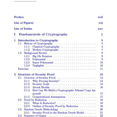 Modern Cryptography with Proof Techniques and Implementations