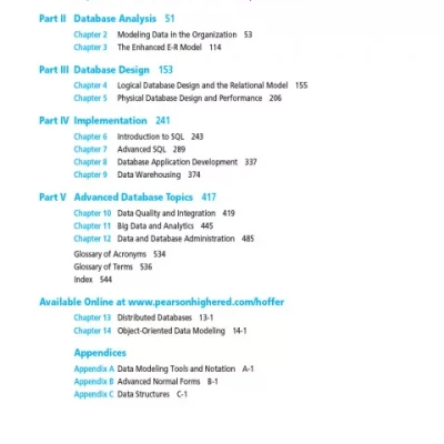 modern database management (12th edition)