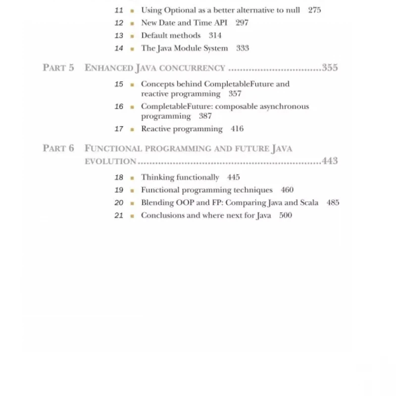 Modern Java in Action Lambda streams functional and reactive programming
