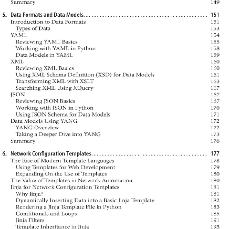 Network Programmability and Automation