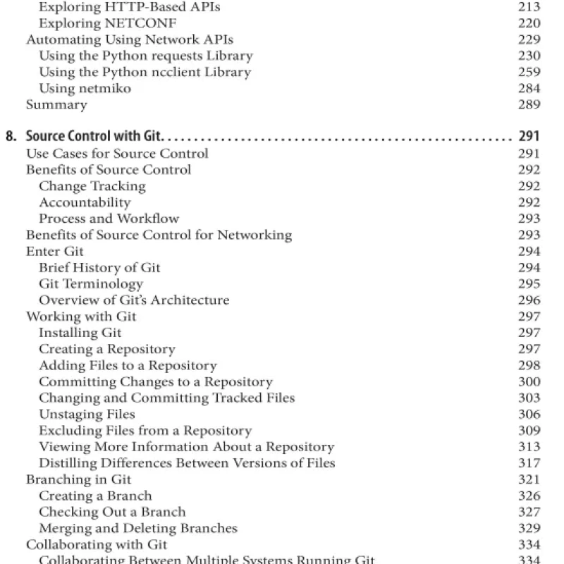 Network Programmability and Automation