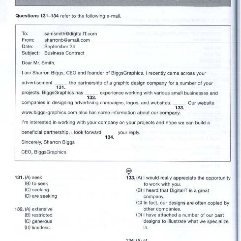 New economy TOEIC RC 1000 (Sách đen trắng) Sách tiếng anh