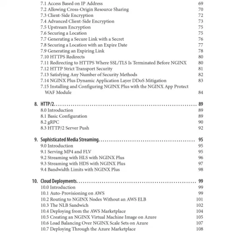 NGINX Cookbook, 2nd Edition for 2022