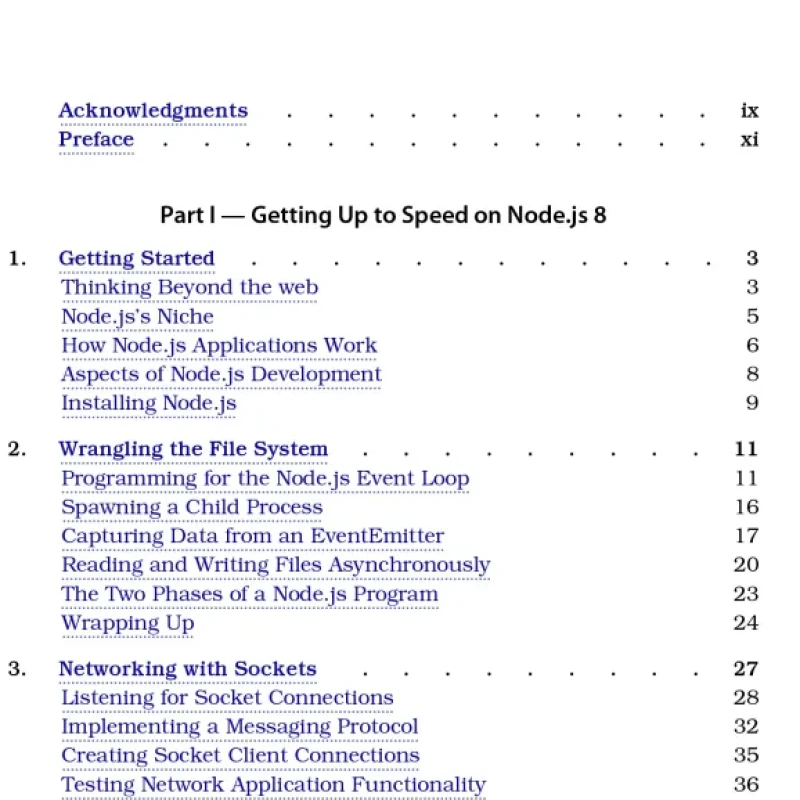 Node.js 8 the Right Way Practical