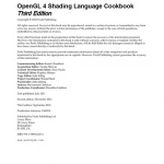 OpenGL 4 Shading Language Cookbook