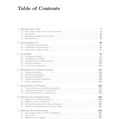 OpenIntro Statistics Fourth Edition