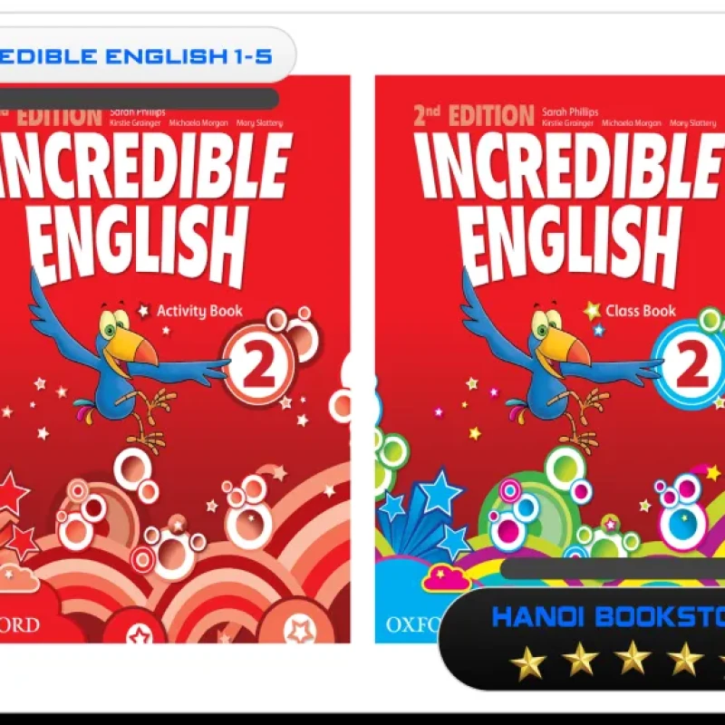 Oxford Incredible English 1-5 Tặng Audio - HanoiBookstore