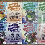 Oxford Phonics World 1,2,3,4,5 Student Book & Workbook ( tài liệu in màu)