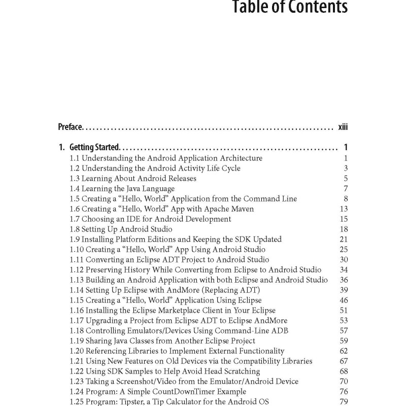 Android Cookbook