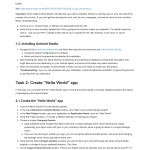Android Developer Fundamentals Course Practicals