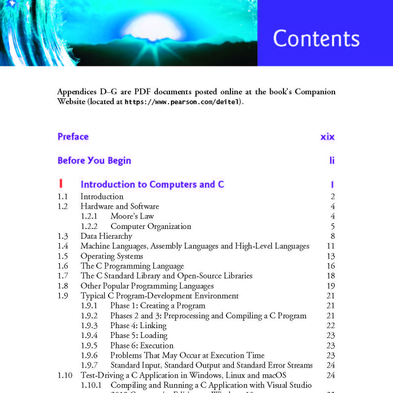 C How to Program 9th edition