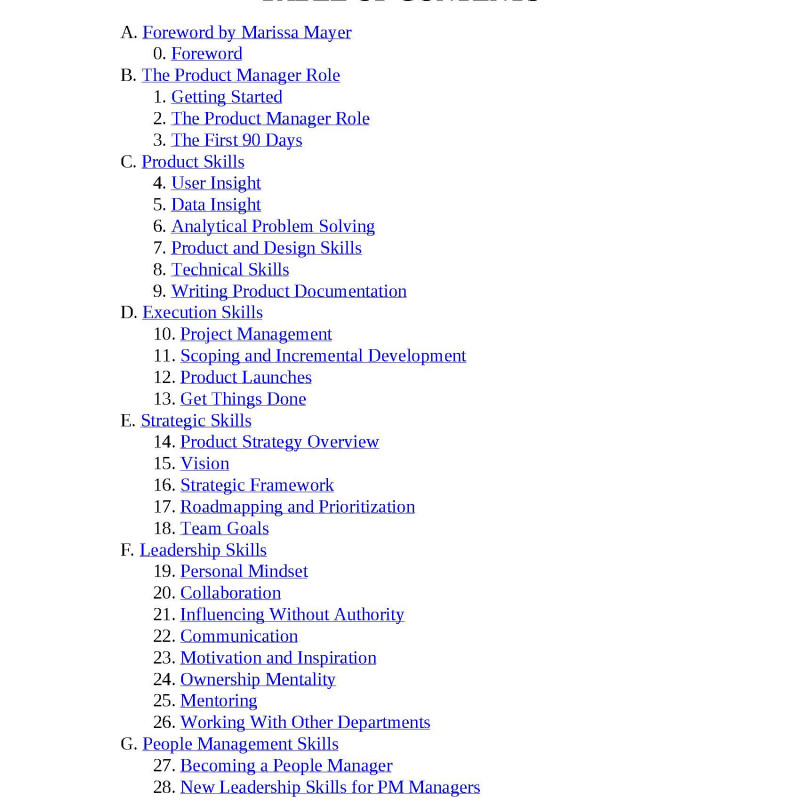 Cracking the PM Career