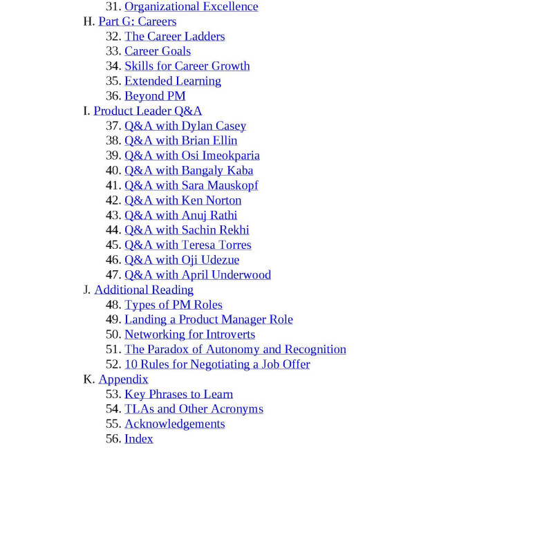 Cracking the PM Career