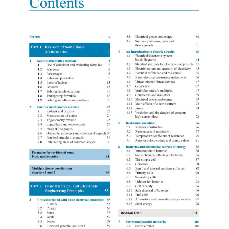 Electrical and Electronic Principles and Technology