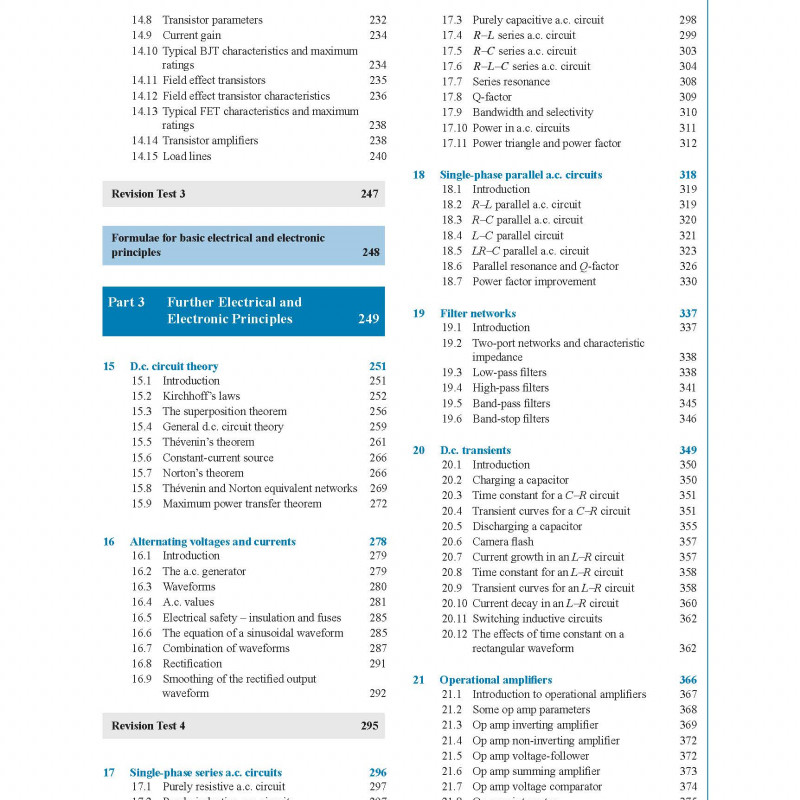 Electrical and Electronic Principles and Technology