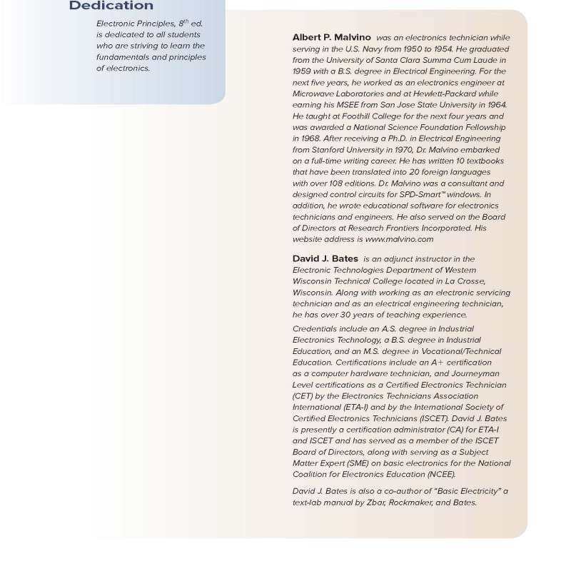 Electronic Principles