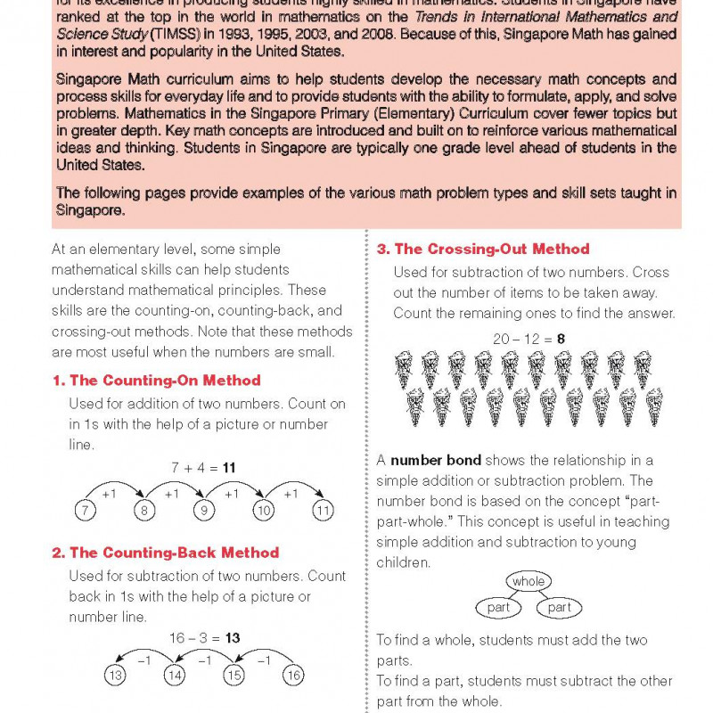 Singapore Math 3 (Sách đen trắng)