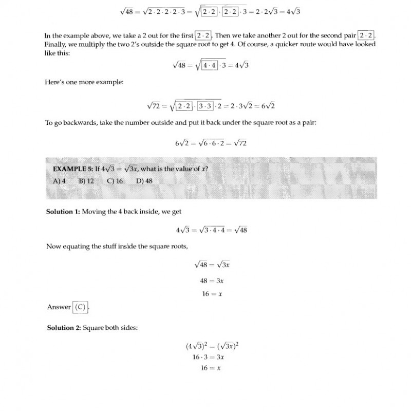The College Panda's SAT Math Advanced Guide and Workbook 2nd edition (Sách đen trắng)