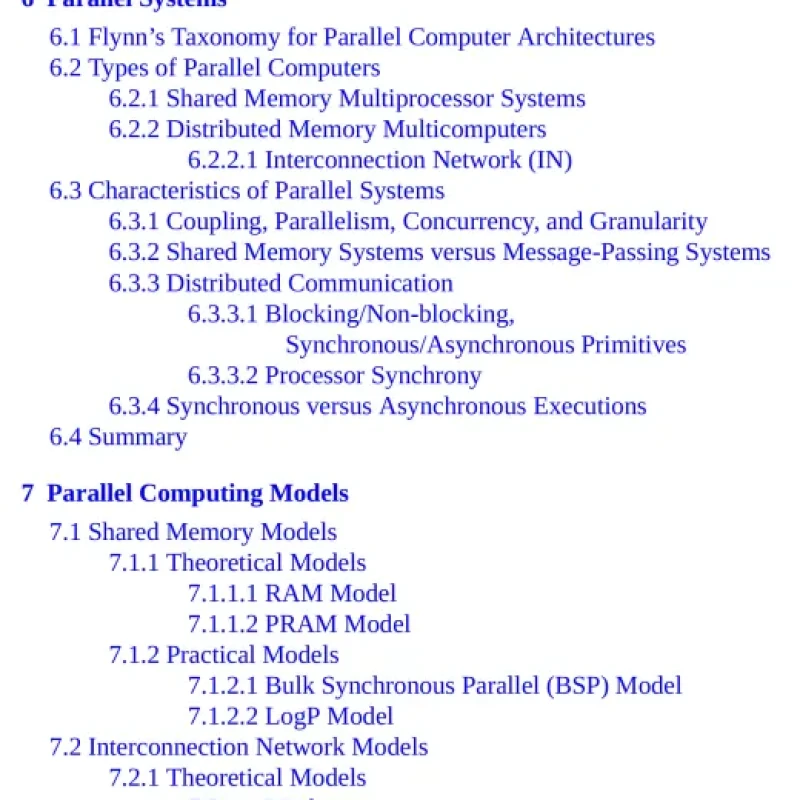 Parallel Computing Architectures and APIs