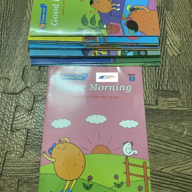Potato pals Combo bộ đồ chơi gồm 12 cuốn ( kèm mp3 qua gmail)