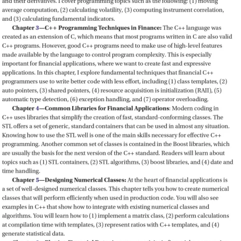 Practical C++20 Financial Programming