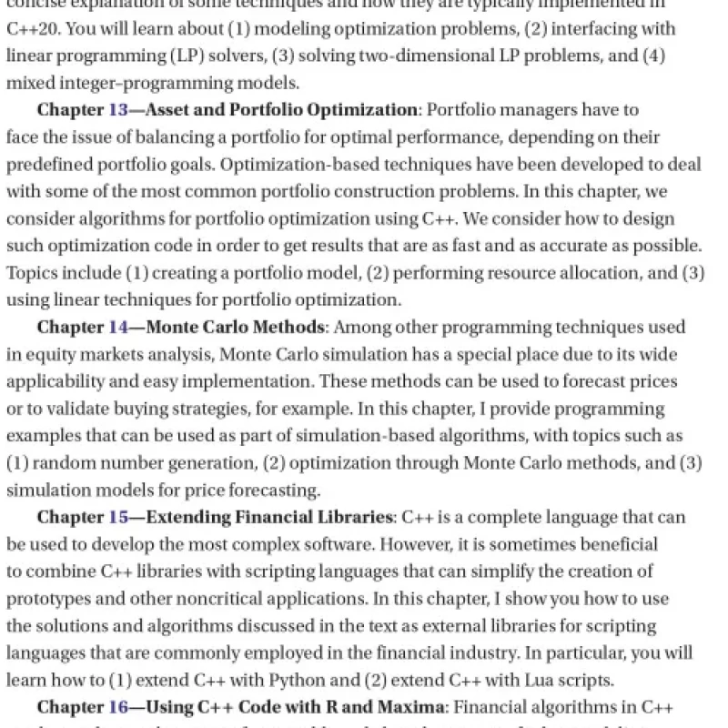 Practical C++20 Financial Programming