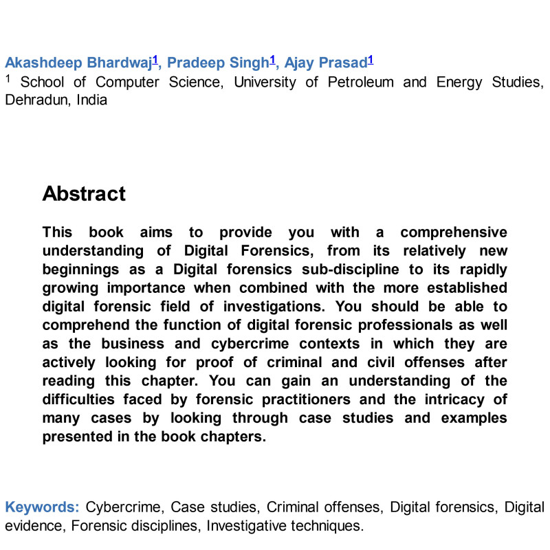 Sách Practical Digital Forensics A Guide for Windows and Linux Users