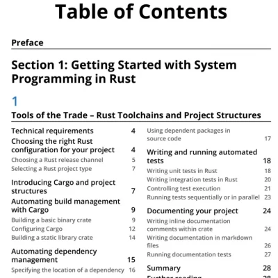 Practical System Programming for Rust Developers