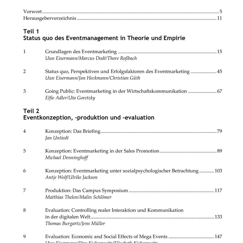 Sách Praxisorientiertes Eventmanagement Events erfolgreich planen, umsetzen und bewerten