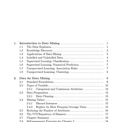 Principles Of Data Mining