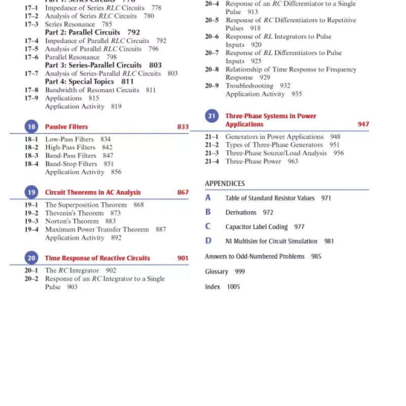 Principles of Electric Circuits 10th ed