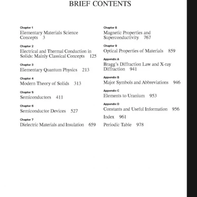 Principles of Electronic Materials and Devices