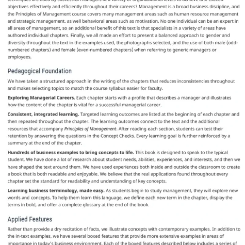Principles of Management OP mGBMvoU