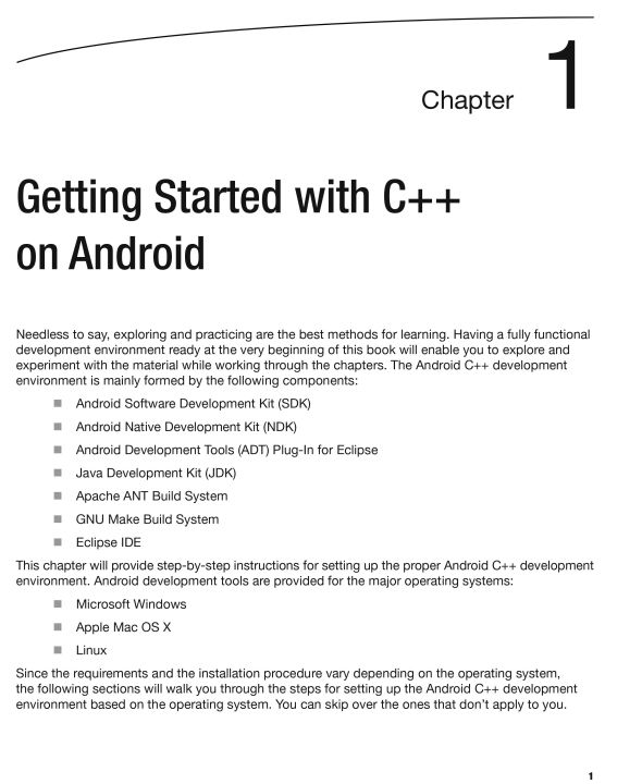 Pro Android C++ with the NDK Sách tiếng anh