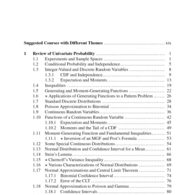 Probability for Statistics and Machine Learning Fundamentals and Advanced Topics