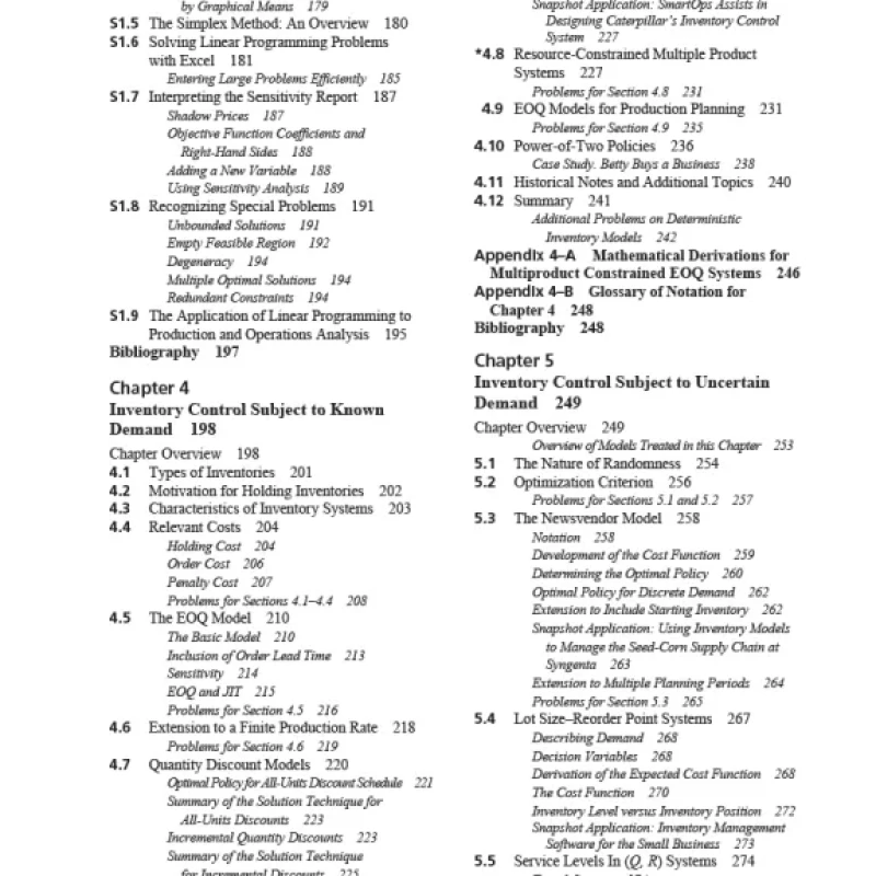 Production and Operations Analysis 7th ed